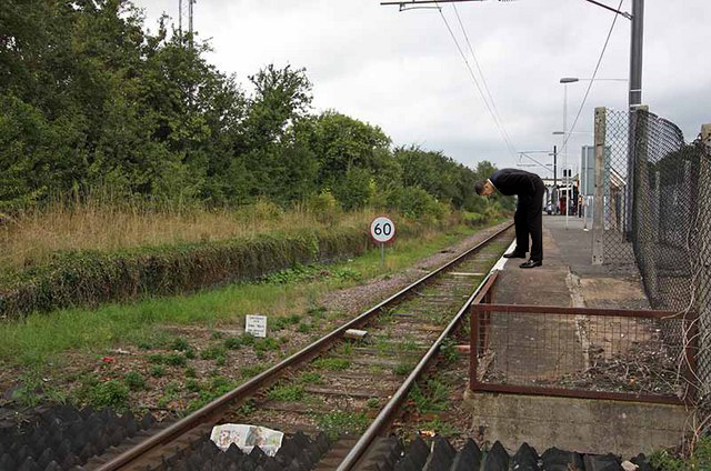 Obama at South Woodham Ferrers Station.